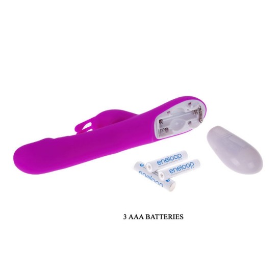 Pretty Love Flirtation ROBERT VIBRATOR WITH CLIT STIMULATION