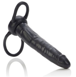 California Exotics CALEX Dubultais PENETRATOR Dildo melnā krāsā