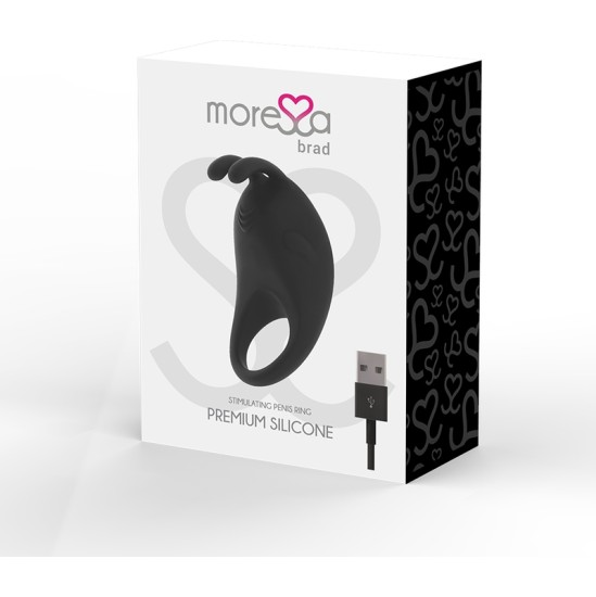 Moressa BRAD PREMIUM SILICONE TAASLAETAV MUST