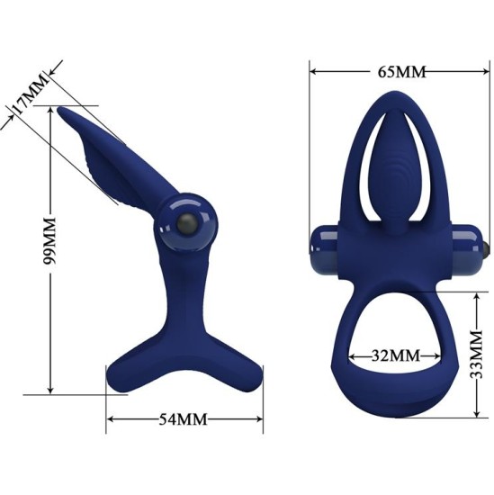 Prettylove Vibrating Penis Ring