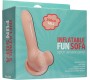 Inflatable Fun Inflatable Sofa Spice Up Your Party 150 CM