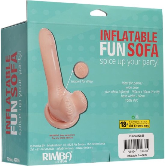 Inflatable Fun Inflatable Sofa Spice Up Your Party 150 CM