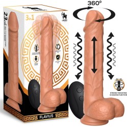 Centauro Flavius Dildo with Thrusting, 360? Waving and Vibration 9- 23 cm
