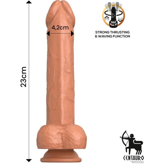 Centauro Flavius Dildo with Thrusting, 360? Waving and Vibration 9- 23 cm
