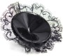 Latetobed Bdsm Line Nipple Covers with Lace Black