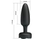 Prettylove Tarion Butt Plug with Vibration and Thrusting