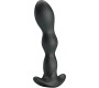 Prettylove Yale Butt Plug with Vibration Black