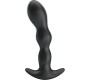 Prettylove Yale Butt Plug with Vibration Black