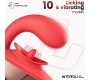 Intoyou App Series Rondy Vibrating and Licking Tongue Stimulator with App