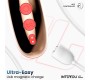Intoyou App Series Rondy Vibrating and Licking Tongue Stimulator with App