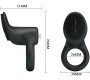 Prettylove Penis Ring with Vibration Cobra