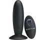 Prettylove Butt Plug with Remote Control Black