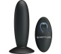 Prettylove Butt Plug with Remote Control Black