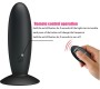 Prettylove Butt Plug with Remote Control Black