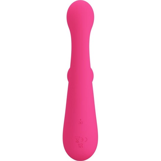 Prettylove Skylar Bunny Vibrator and Thumping  Pink