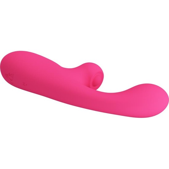 Prettylove Skylar Bunny Vibrator and Thumping  Pink