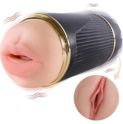 Juicy Lamour Double Male Masturbator Vagina and Mouth Kay