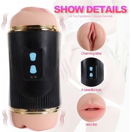 Juicy Lamour Double Male Masturbator Vagina and Mouth Kay