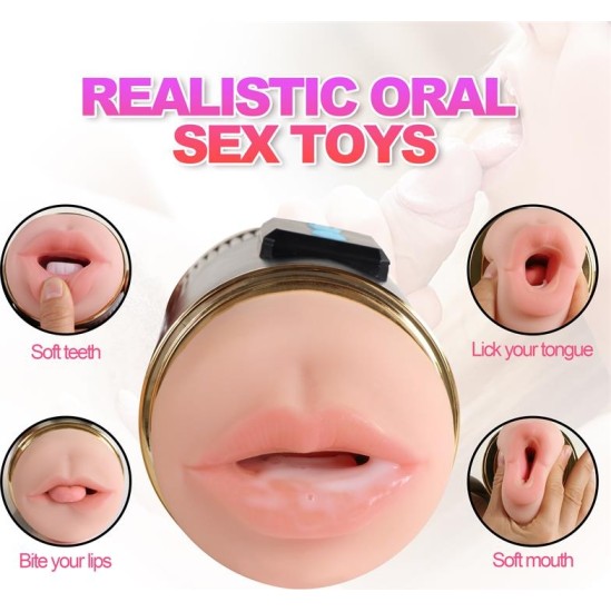 Juicy Lamour Double Male Masturbator Vagina and Mouth Kay