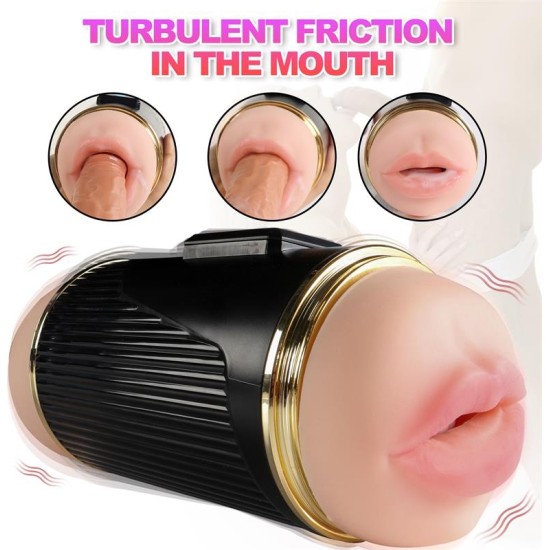 Juicy Lamour Double Male Masturbator Vagina and Mouth Kay