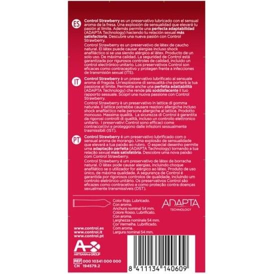 Control Strawberry 12 uds