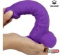 Liketrue Realistic Dildo Liquid Silicone Dual Layer 8 Purple
