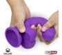 Liketrue Realistic Dildo Liquid Silicone Dual Layer 8 Purple
