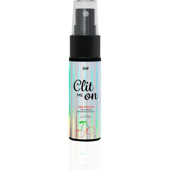 Intt Clitoris Stimulator Spray Clit Me On Red Fruits 12 ml