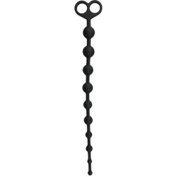 Easytoys Long Anal Beads Black