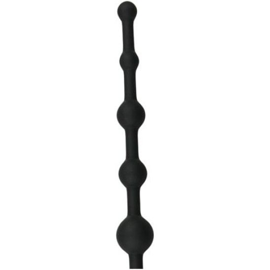 Easytoys Long Anal Beads Black