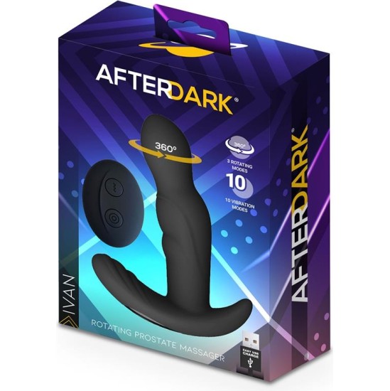 Afterdark Ivan 360? Rotating and Vibrating Prostate Massager with Remote Control