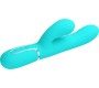 Prettylove Mariana Vibrator 4 in 1 Silicone Turquoise