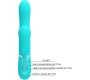 Prettylove Mariana Vibrator 4 in 1 Silicone Turquoise