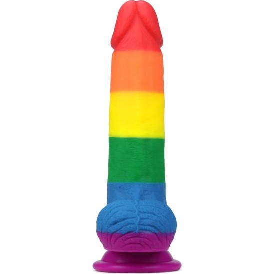 Lovetoy Dildo Prider 7.5 Liquid Silicone LGBT