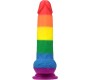 Lovetoy Dildo Prider 7.5 Liquid Silicone LGBT