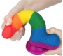 Lovetoy Dildo Prider 7.5 Liquid Silicone LGBT