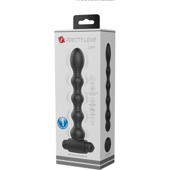 Prettylove Lynn Butt Plug with Vibration Sensual Pleasure
