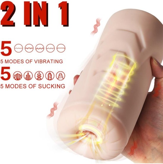 Xise Masturbator with Sucking Efect and Vibration Suctroker V10.0 I