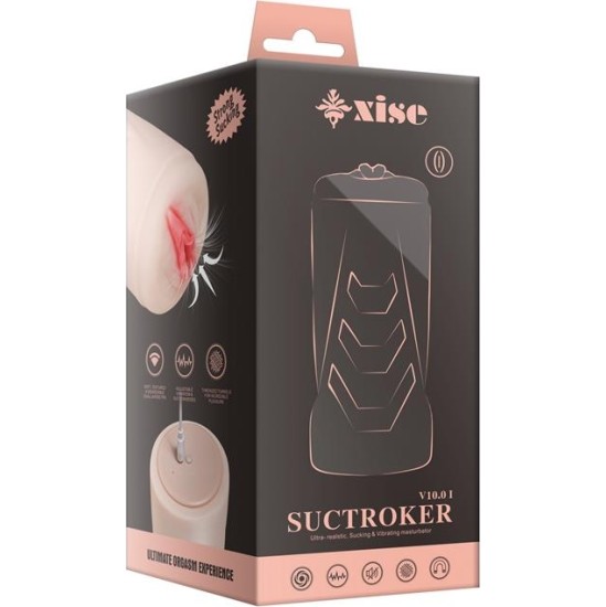 Xise Masturbator with Sucking Efect and Vibration Suctroker V10.0 I