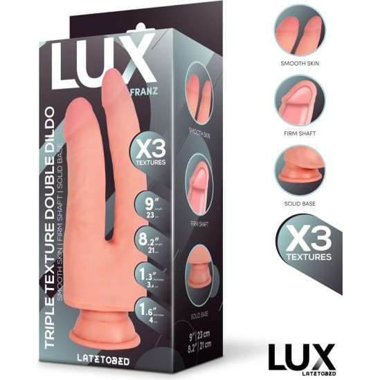 LUX Franz Triple Density Double Dildo 8.2 - 9