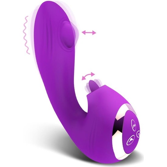 Action No. TwentyOne Vibe with Ball Pulsation and Lickint Tongue