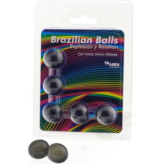 Brazilian Balls Set 5 Brazilian Balls Gel Climax Effect