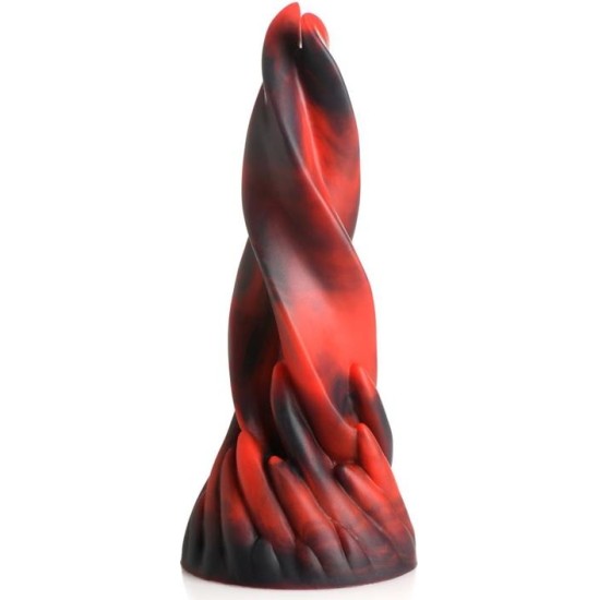 Creature Cocks Hell Kiss Twisted Tongues Dildo 7,4