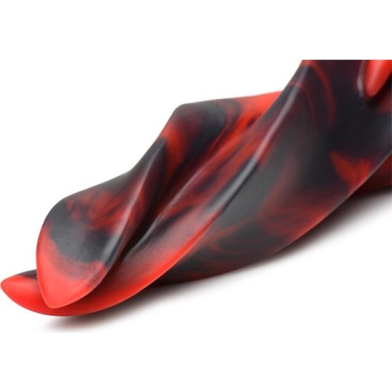 Creature Cocks Hell Kiss Twisted Tongues Dildo 7,4