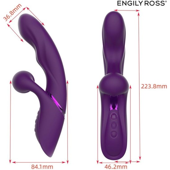 Engily Ross Garlet Vibe with Pulsation Ball 3 Motors