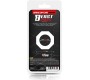Beast Rings Cock Ring Super Flexible Polygonal 2.2 cm Black