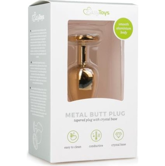 Easytoys Metal Butt Plug No.1 - Gold
