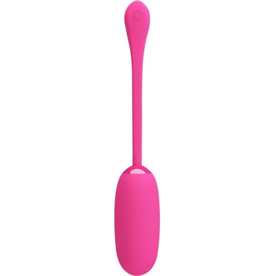 Prettylove Vibrating Egg Julius USB Silicone Pink