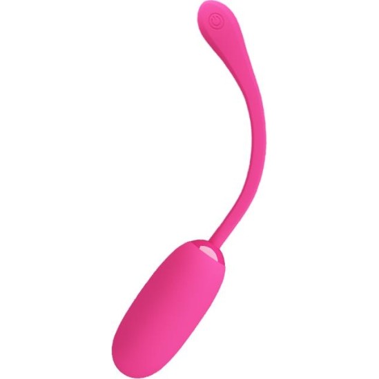 Prettylove Vibrating Egg Julius USB Silicone Pink