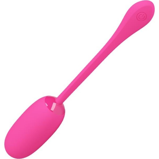 Prettylove Vibrating Egg Julius USB Silicone Pink